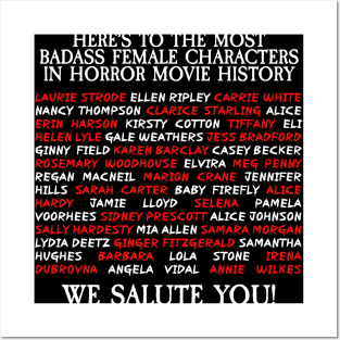 Women of Horror Posters and Art